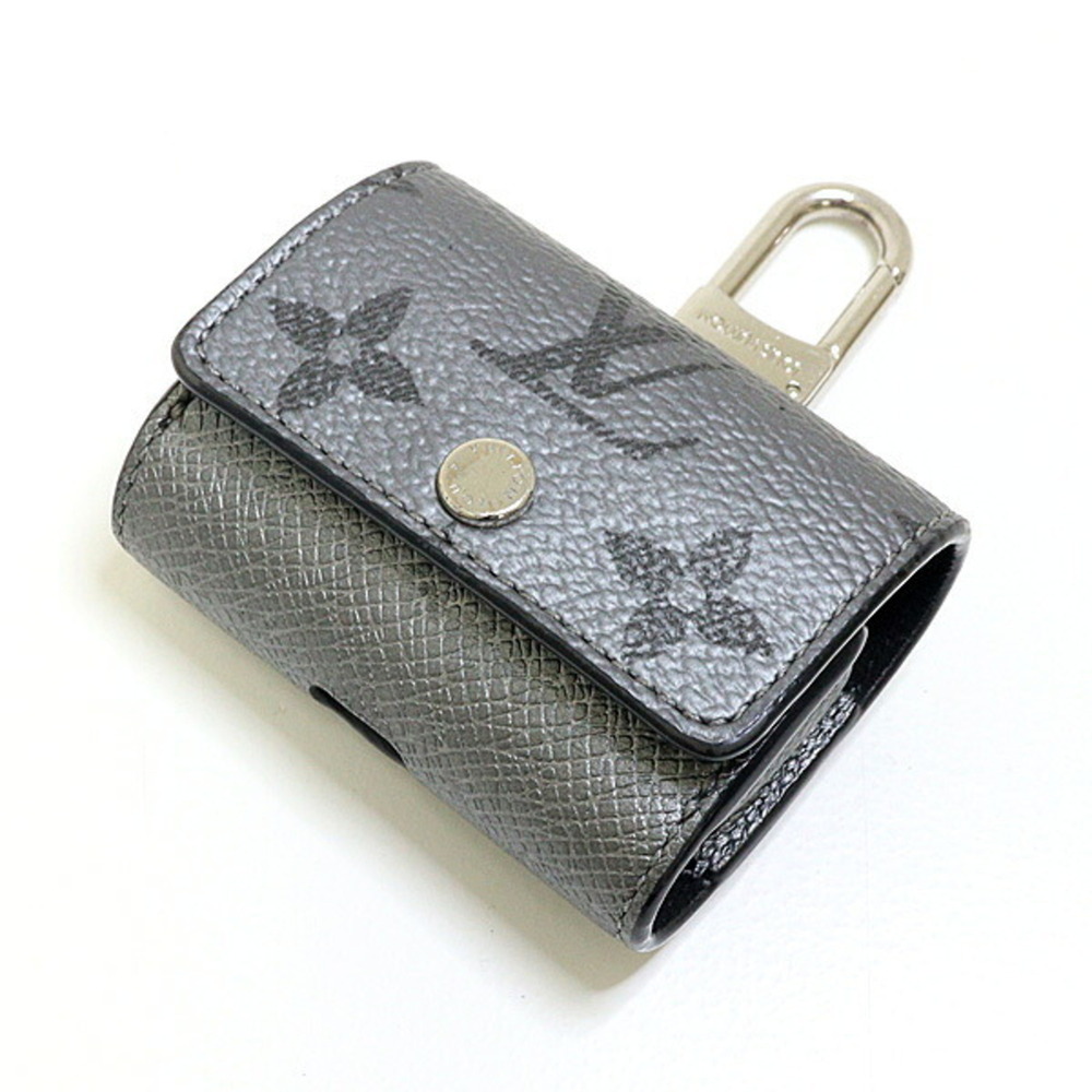 Louis Vuitton LV Earphone Pouch M77285 Taigarama Gray